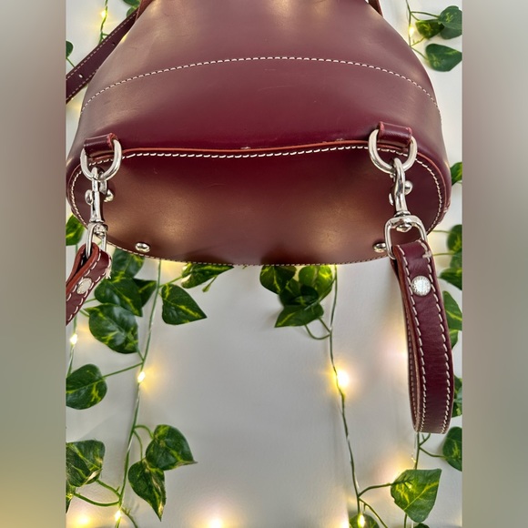 🩷💜 *RARE* Vintage Dooney & Burke Backpack 💜🩷 - Picture 12 of 14